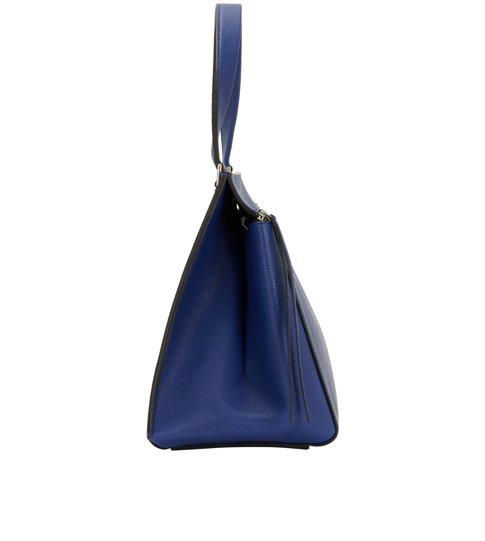 Edge, &pound;520, Handbags, Blue, Leather, Side view